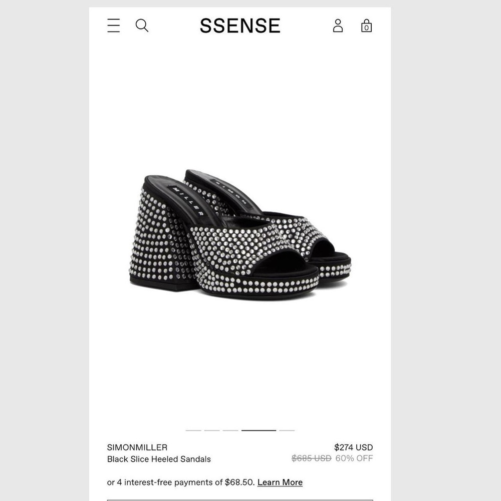 Simon Miller slice heels - Picture 2 of 8